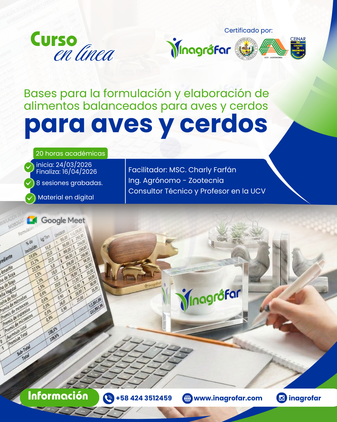 Curso de Formulación de Alimentos Inagrofar