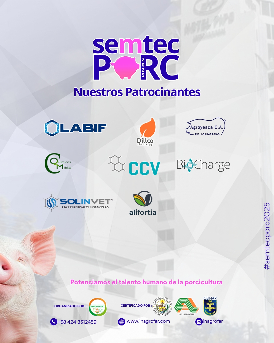 Seminario Técnico de Producción Porcina Patrocinantes